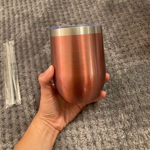 Insulated 12 oz wine tumbler